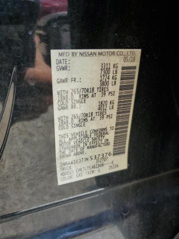 2018 NISSAN TITAN S - 1N6AA1EJ7JN537376