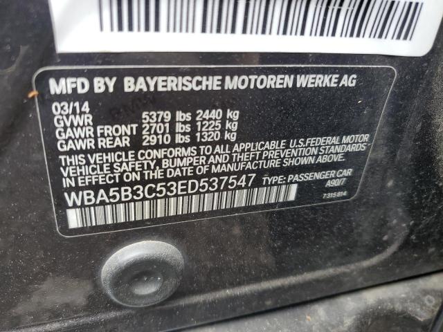 VIN WBA5B3C53ED537547 2014 BMW 5 Series, 535 XI no.12