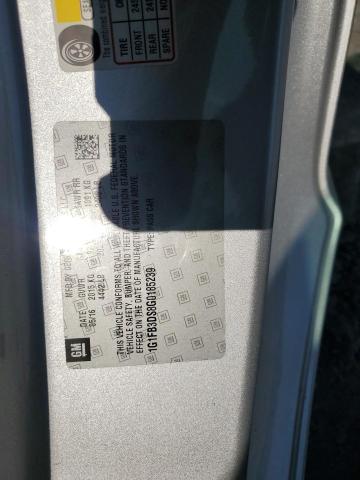 2016 CHEVROLET CAMARO LT - 1G1FB3DS8G0185239
