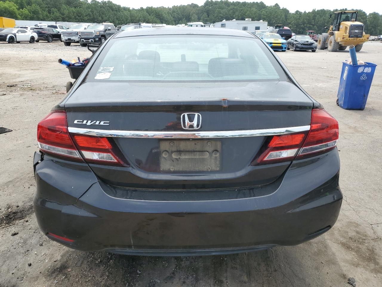 Lot #2836205584 2013 HONDA CIVIC LX