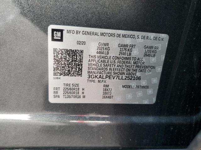 2020 GMC TERRAIN SL - 3GKALPEV7LL252106