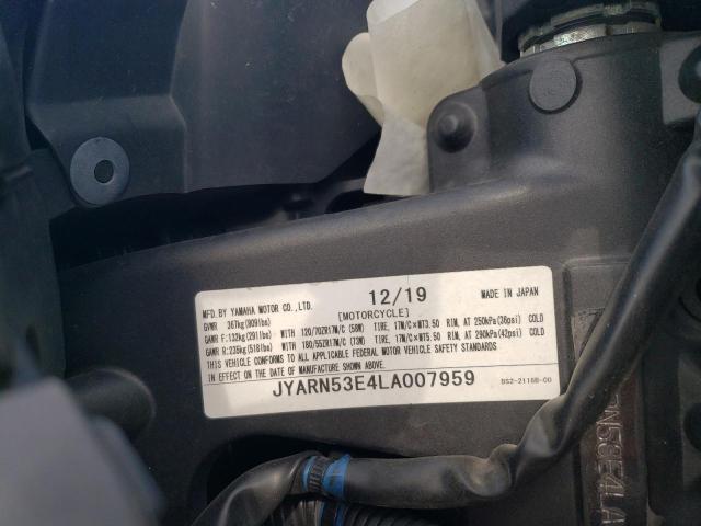 2020 YAMAHA MT09 JYARN53E4LA007959