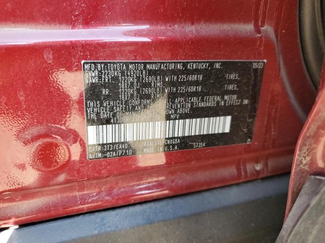 VIN 4T3D6RFV5PU120258 2023 Toyota RAV4, Limited no.13