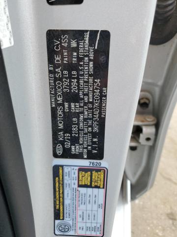 2019 KIA FORTE GT L - 3KPF34AD7KE094754