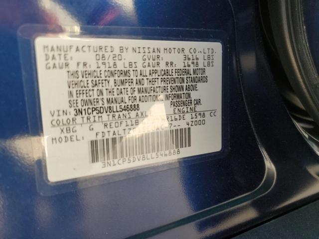 2020 NISSAN KICKS SR - 3N1CP5DV8LL546888