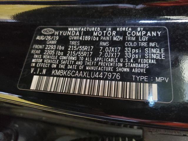 2020 HYUNDAI KONA SEL P - KM8K6CAAXLU447976