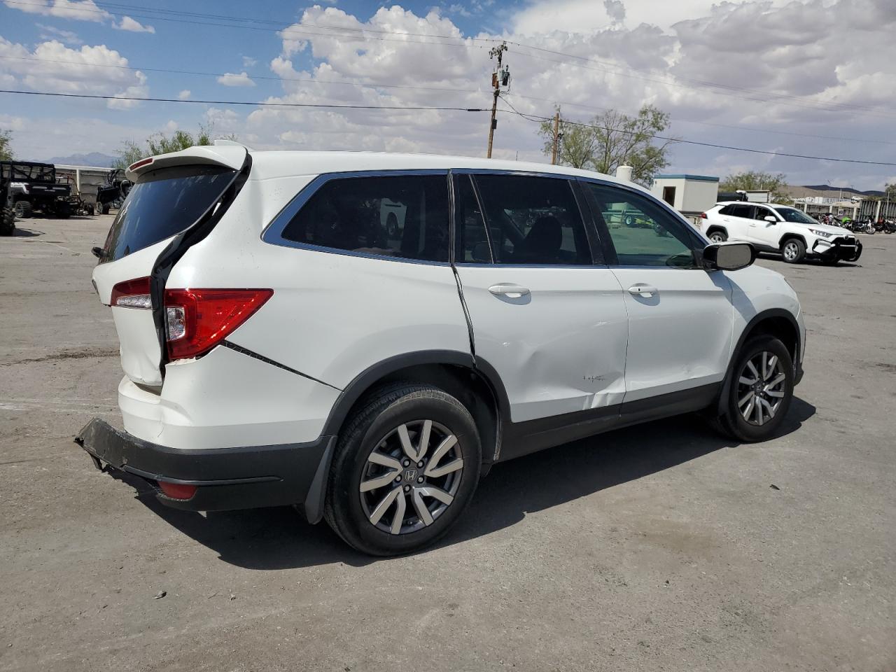 Lot #2940711294 2021 HONDA PILOT EX