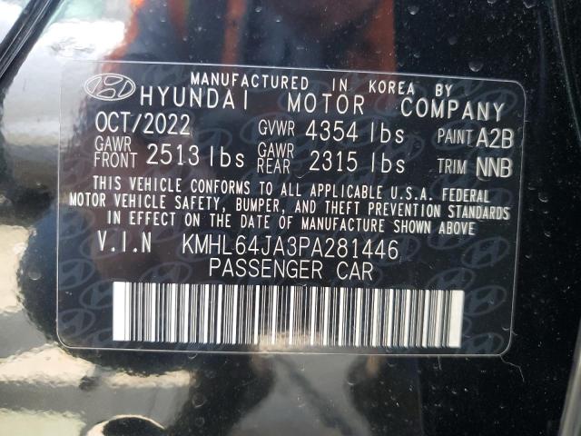 2023 HYUNDAI SONATA SEL - KMHL64JA3PA281446