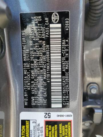 VIN 4T1B11HKXJU068538 2018 Toyota Camry, L no.13