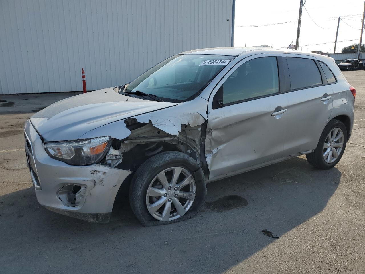 Lot #2940736308 2015 MITSUBISHI OUTLANDER