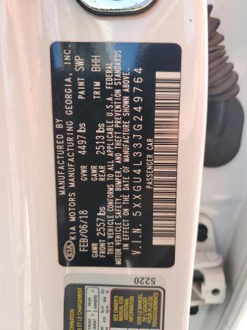 2018 KIA OPTIMA EX - 5XXGU4L33JG249764