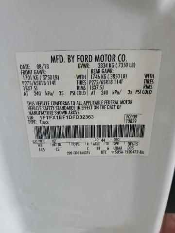 VIN 1FTFX1EF1DFD32363 2013 Ford F-150, Super Cab no.12