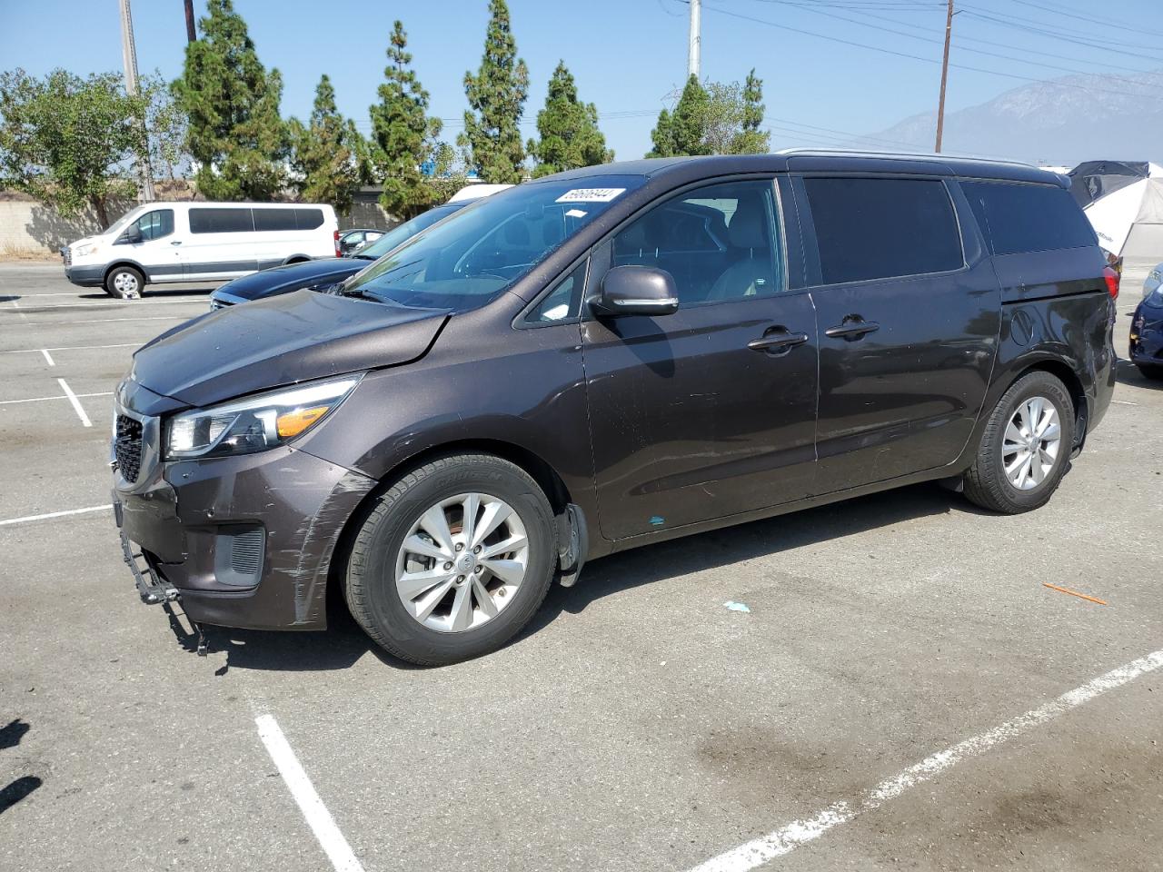 Lot #2945570163 2017 KIA SEDONA LX