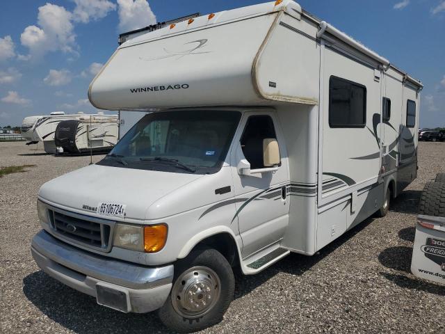 WINNEBAGO MOTORHOME 2004 white  gas 1FDXE45SX4HA12564 photo #3