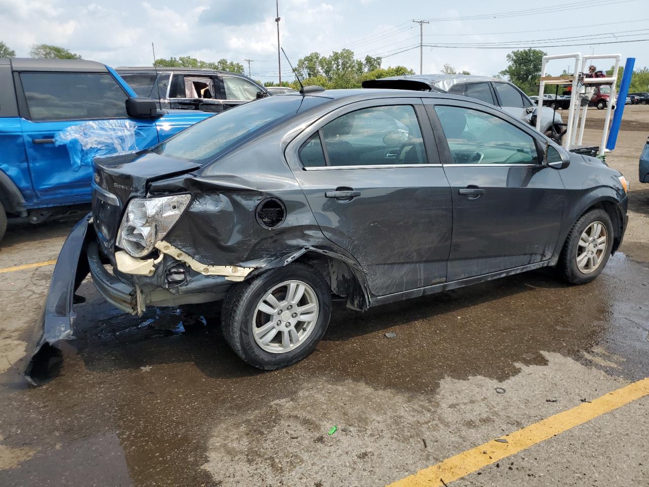 Lot #3008109796 2016 CHEVROLET SONIC LT