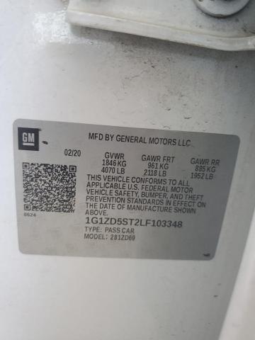 2020 CHEVROLET MALIBU LT - 1G1ZD5ST2LF103348