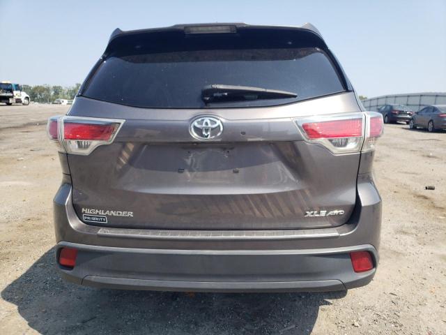 VIN 5TDJKRFH0GS242276 2016 Toyota Highlander, Xle no.6