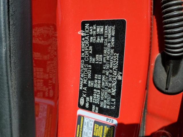 2019 KIA SOUL - KNDJN2A24K7652552