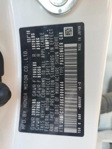 JHMFC1F36KX008444 2019 HONDA CIVIC