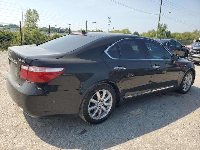 LEXUS LS 460 2008 black  gas JTHBL46F785062639 photo #4