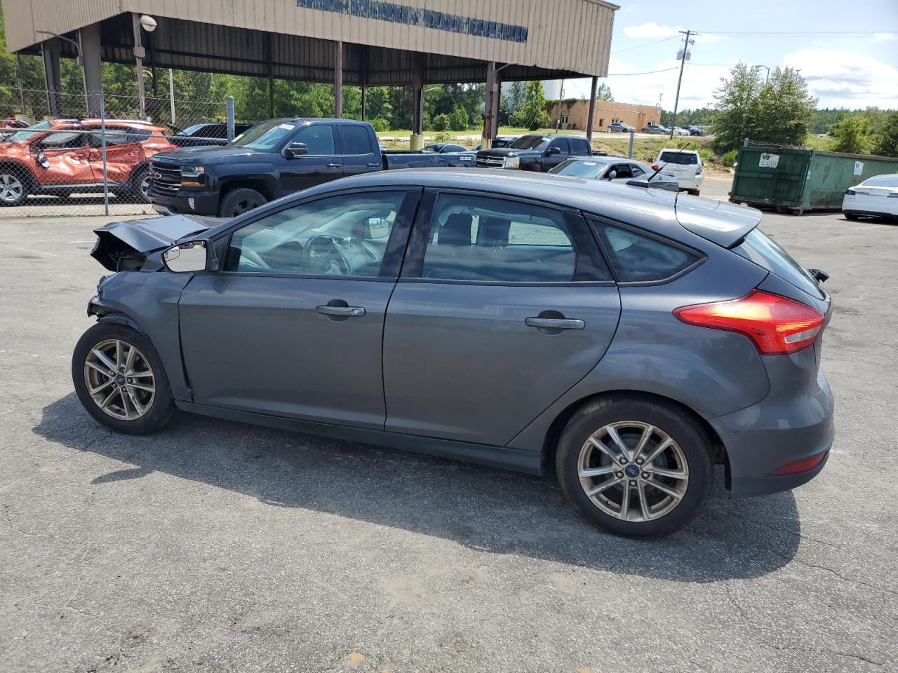 FORD FOCUS SE 2016 gray  gas 1FADP3K26GL241539 photo #3