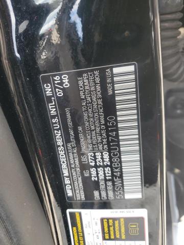 2016 MERCEDES-BENZ C 300 4MAT - 55SWF4KB8GU174150