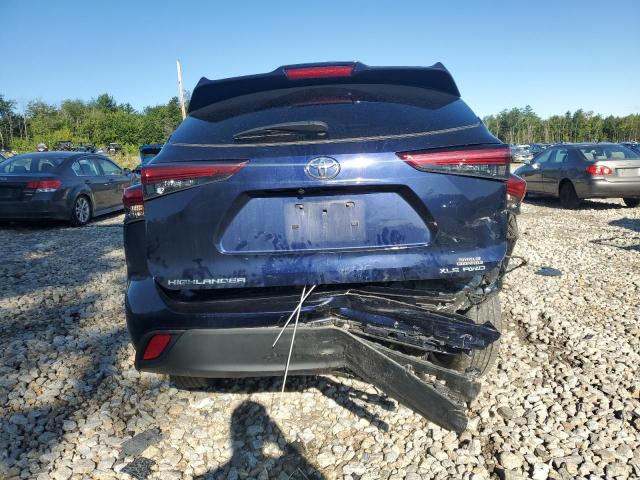 VIN 5TDHZRBH6NS222627 2022 Toyota Highlander, Xle no.6