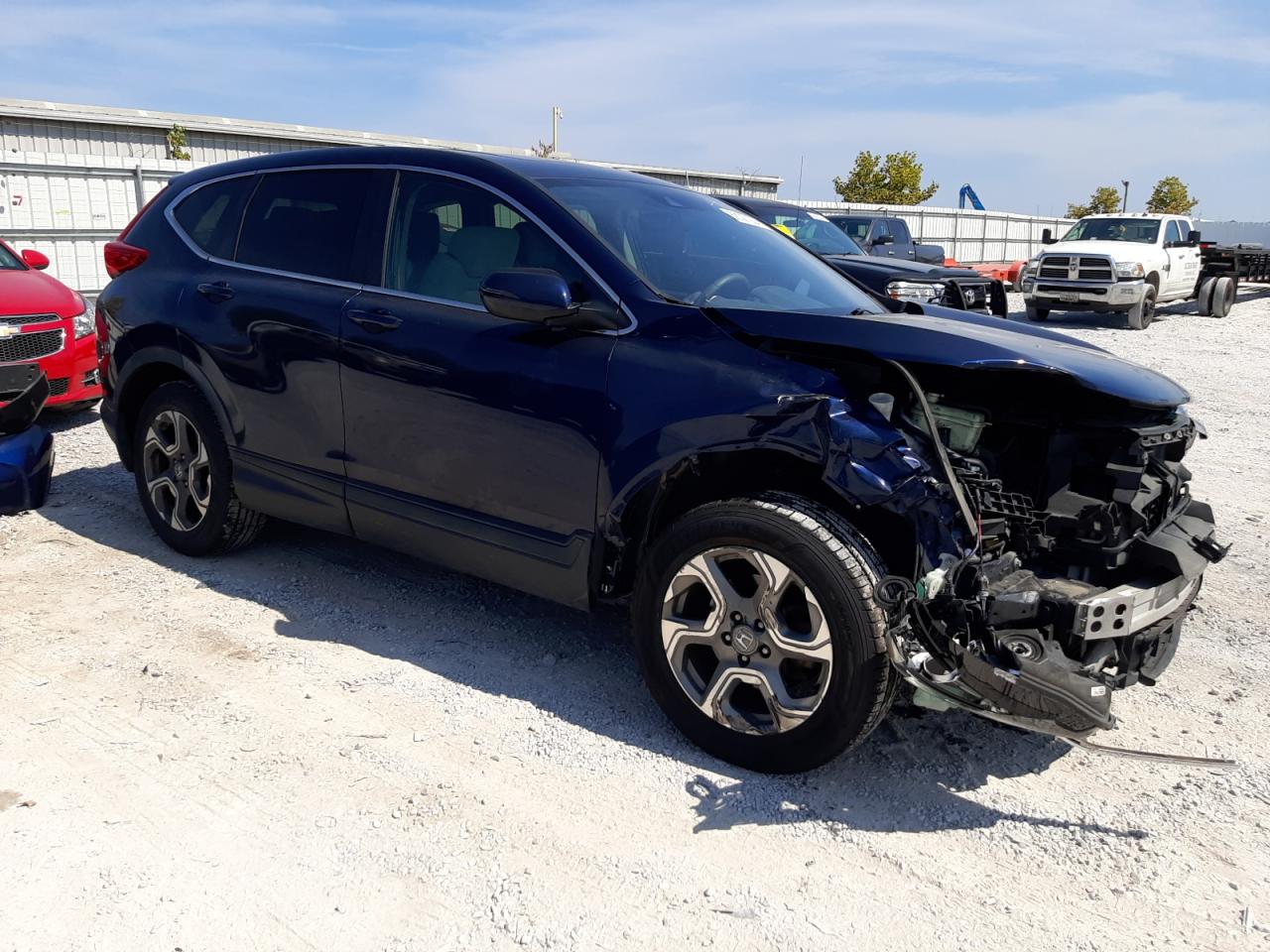 Lot #2833814054 2017 HONDA CR-V EX