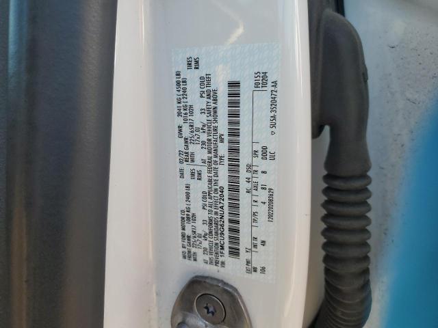 2022 FORD ESCAPE SE - 1FMCU9G62NUA72040