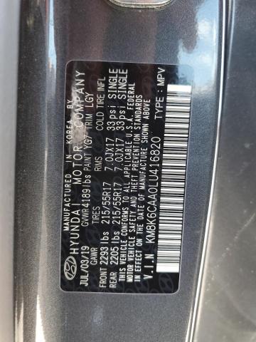 2020 HYUNDAI KONA SEL P - KM8K6CAA0LU416820