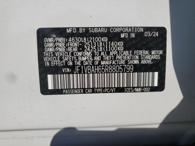 2024 SUBARU WRX PREMIU - JF1VBAH65R8805799