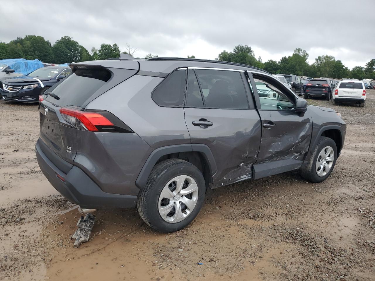 Lot #2976143506 2021 TOYOTA RAV4 LE