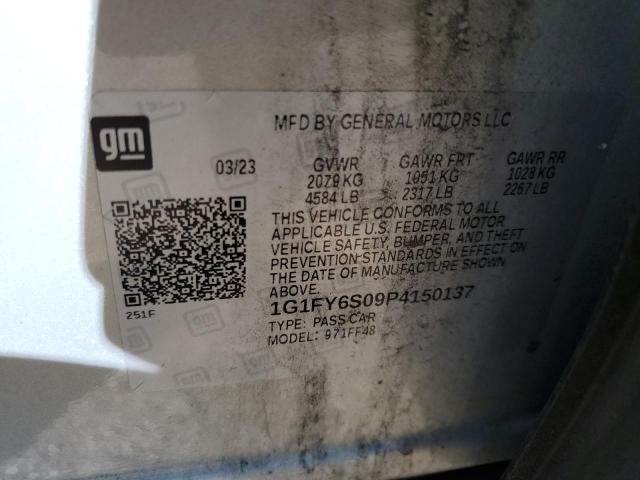 2023 CHEVROLET BOLT EUV L - 1G1FY6S09P4150137