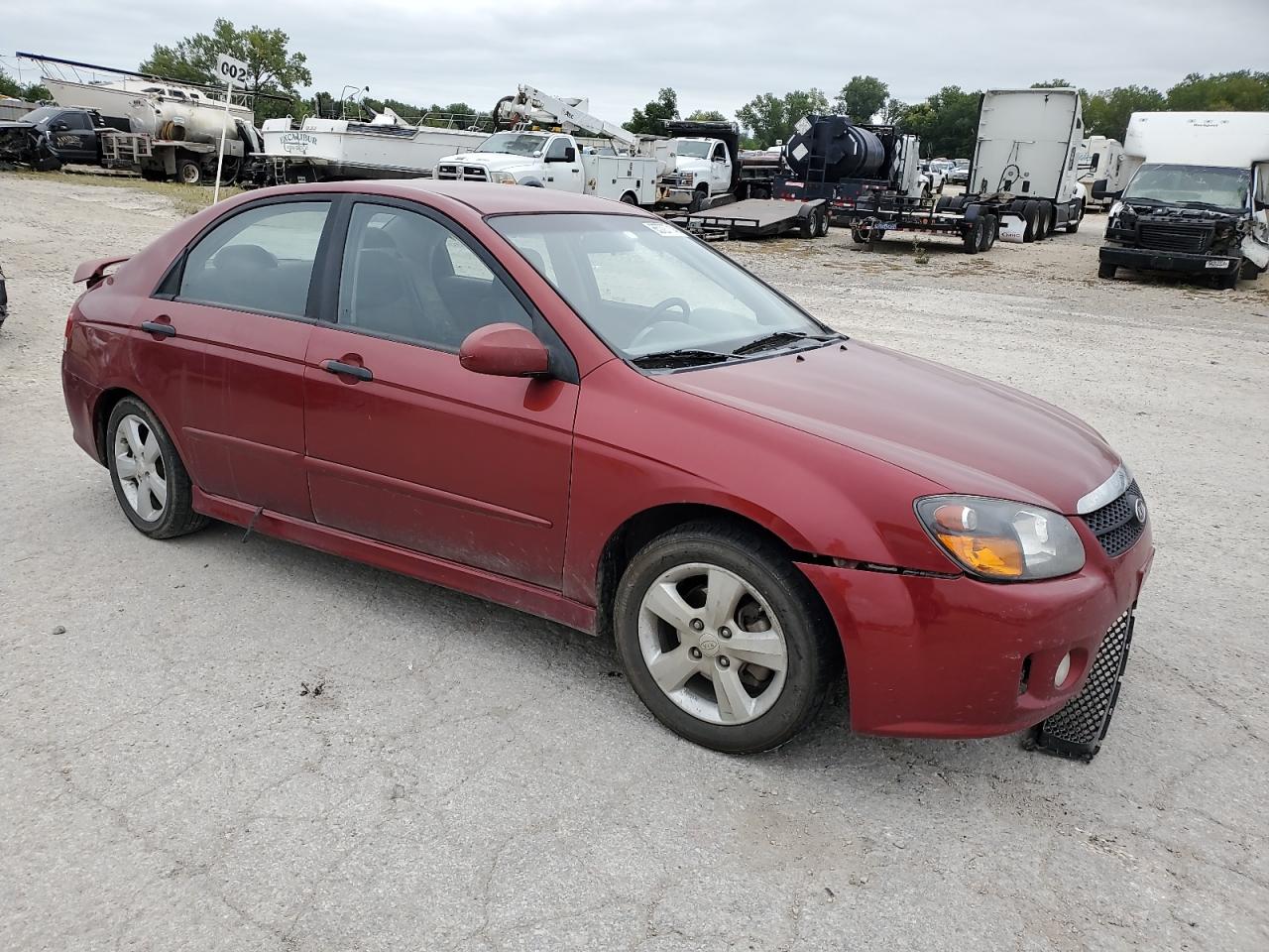 Lot #2922033046 2009 KIA SPECTRA EX