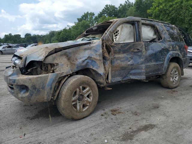 TOYOTA SEQUOIA SR 2006 blue  gas 5TDBT44A46S272695 photo #1