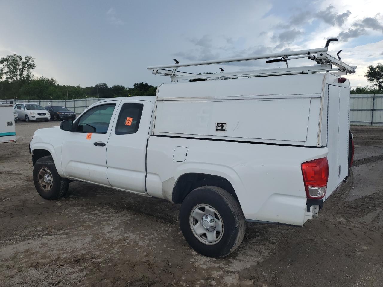 TOYOTA TACOMA ACC 2016 white  gas 5TFRX5GN0GX059536 photo #3