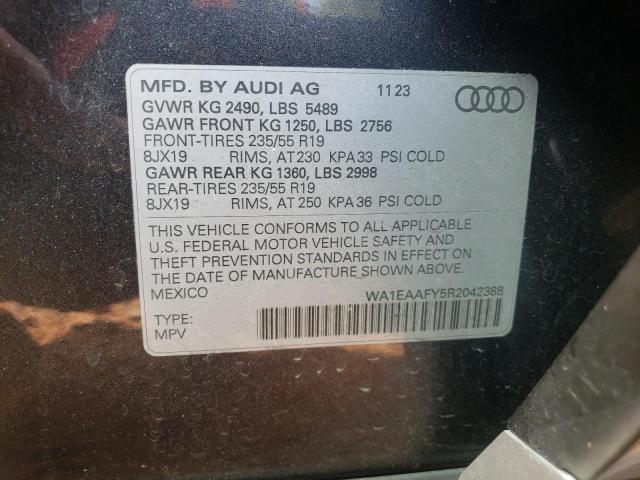 VIN WA1EAAFY5R2042388 2024 Audi Q5, Premium Plus 45 no.13