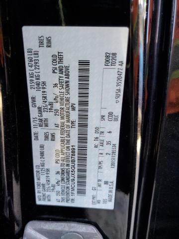 2016 FORD ESCAPE TIT - 1FMCU9JX5GUB78891