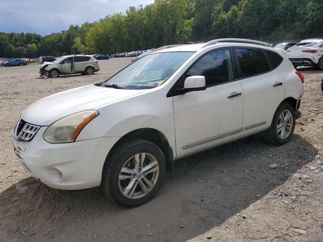 NISSAN ROGUE S 2012 white  gas JN8AS5MV4CW420772 photo #1