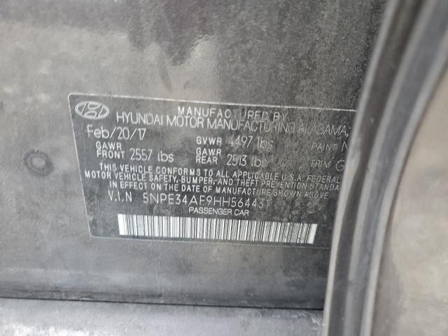 VIN 5NPE34AF9HH564431 2017 Hyundai Sonata, Sport no.12