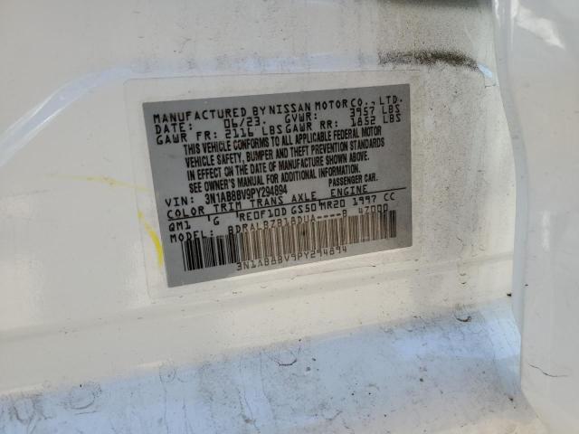 2023 NISSAN SENTRA S - 3N1AB8BV9PY294894