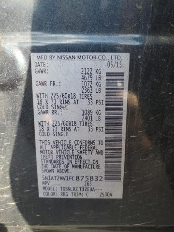 2015 NISSAN ROGUE S - 5N1AT2MV1FC875832