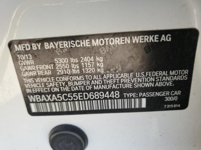 VIN WBAXA5C55ED689448 2014 BMW 5 Series, 535 D no.12