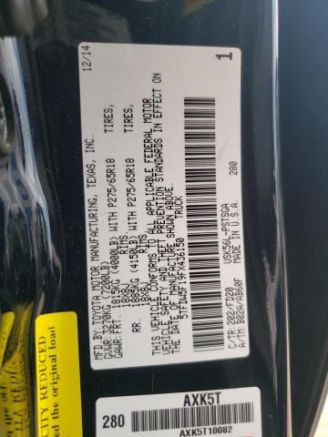 2015 TOYOTA TUNDRA CRE - 5TFDW5F19FX436150