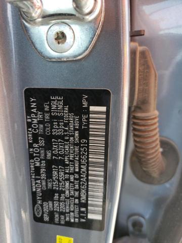 2021 HYUNDAI KONA SEL P - KM8K62AA0MU662519