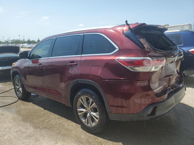 VIN 5TDKKRFHXES034861 2014 Toyota Highlander, Xle no.2