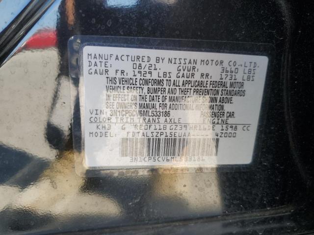 2021 NISSAN KICKS SV - 3N1CP5CV6ML533186