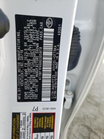 2017 TOYOTA CAMRY LE - 4T1BF1FK6HU305878