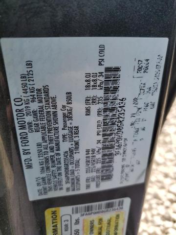 VIN 3FA6P0HD8GR235436 2016 Ford Fusion, SE no.12