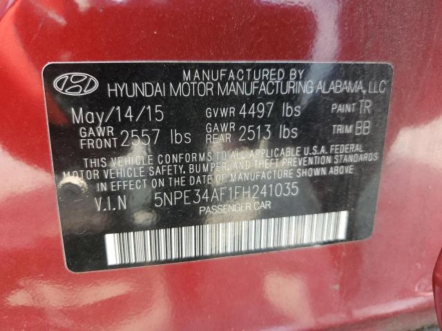 2015 HYUNDAI SONATA LIM - 5NPE34AF1FH241035